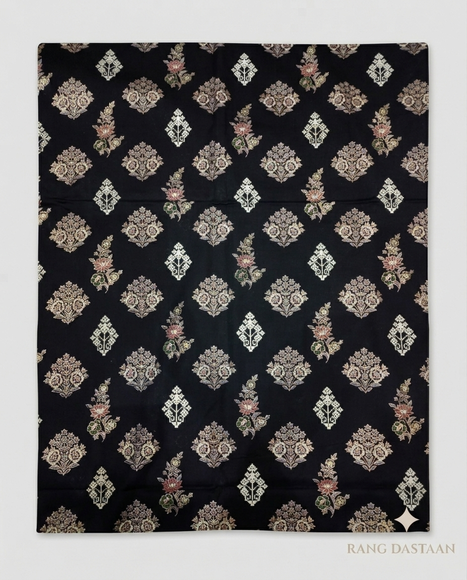 Midnight Heritage - Printed Lawn 2-Piece Unstitched Suit