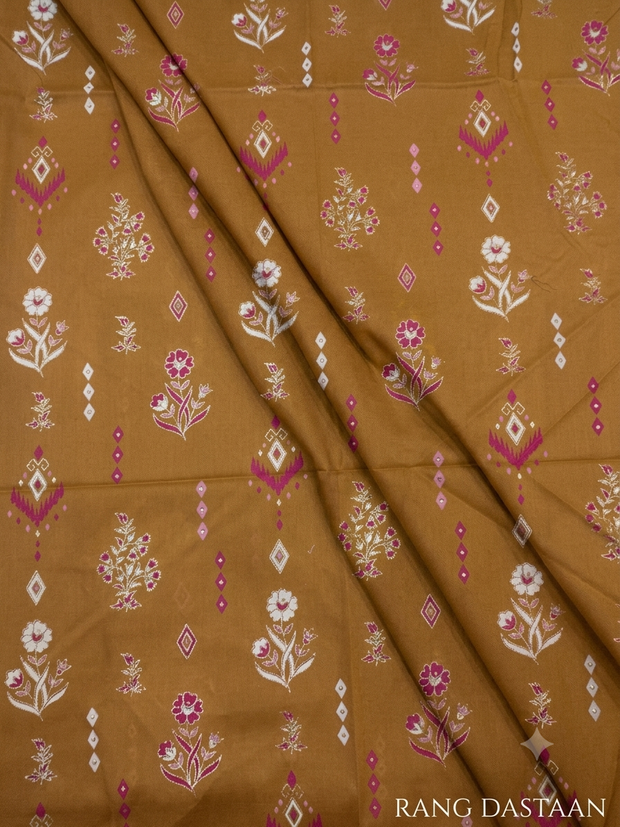 Golden Hour - Printed Lawn 2-Piece Unstitched Suit